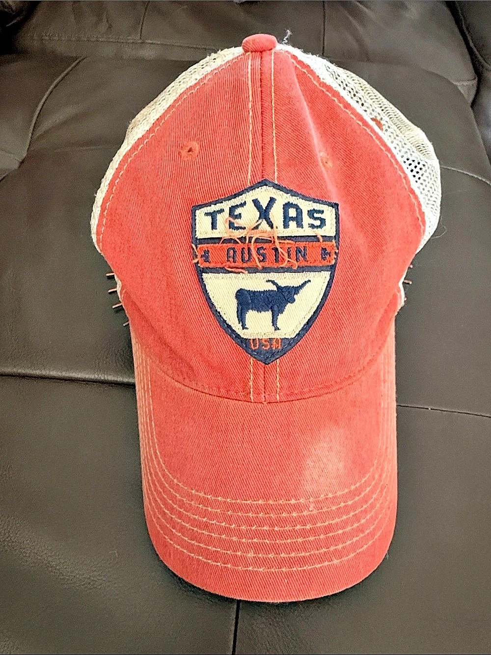 Legacy Texas Austin Red & Cream Trucker Hat